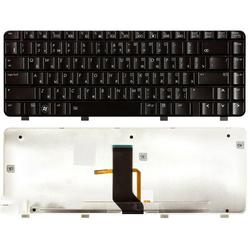 клавиатура для ноутбука hp pavilion dv3-2000 dv3-2100 черная с подсветкой
