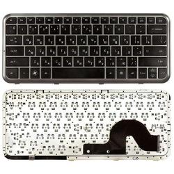 клавиатура для ноутбука hp pavilion dm3 dm3-1000 черная с серой рамкой