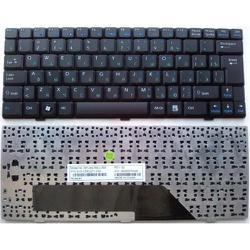 клавиатура для ноутбука msi wind u90 u100 u110 u120 черная