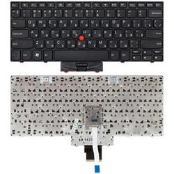 клавиатура для ноутбука lenovo thinkpad edge e10 x100 x100e x120e черная с указателем