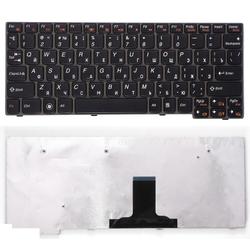 клавиатура для ноутбука lenovo ideapad s10-3 s10-3s s100 s110 черная