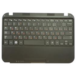 клавиатура для ноутбука samsung ns310 черная топ-панель