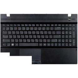 клавиатура для ноутбука samsung np360 черная топ-панель