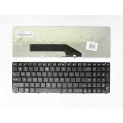клавиатура для ноутбука asus k50 k60 k70 черная с рамкой