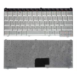 клавиатура для ноутбука lenovo u150 серебристая