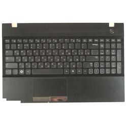 клавиатура для ноутбука samsung 300v5a 305v5a np305v5a nv300v5a черная топ-панель черная