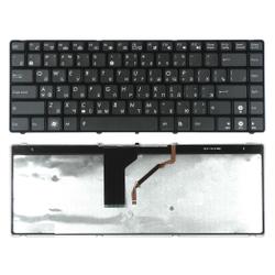 клавиатура для ноутбука asus ul30 k42 k43 x42 черная с подсветкой