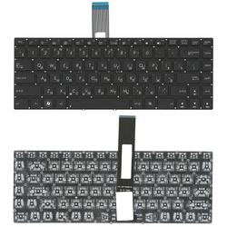 клавиатура для ноутбука asus n46 черная без рамки с подсветкой