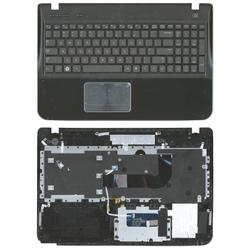 клавиатура для ноутбука samsung sf510 топ-панель черная