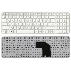 клавиатура для ноутбука hp pavilion g6-2000 белая с рамкой
