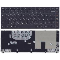 клавиатура для ноутбука lenovo ideapad yoga 13 черная c черной рамкой