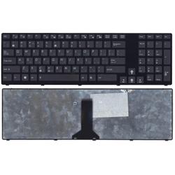 клавиатура для ноутбука asus k93 черная с рамкой