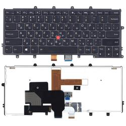 клавиатура для ноутбука lenovo x240i x250 x260 x270 черная с подсветкой