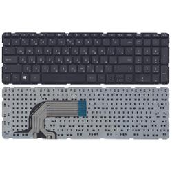 клавиатура для ноутбука hp pavilion 15-e черная без рамки