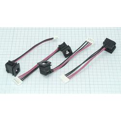 разъем для ноутбука hy-tooo5 toshiba tecra m1 m2 m5 a80 с кабелем