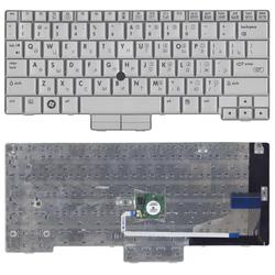 клавиатура для ноутбука hp compaq presario 2710p серебристая