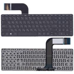 клавиатура для ноутбука hp pavilion 15-p 17-f  черная