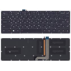 клавиатура для ноутбука lenovo yoga 3 pro 1370 черная с подсветкой
