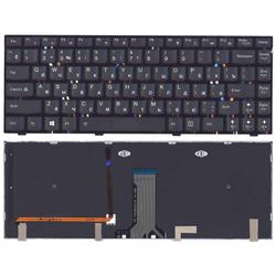 клавиатура для ноутбука lenovo ideapad y400 y410p y430p черная с подсветкой