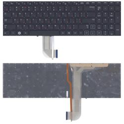 клавиатура для ноутбука samsung rf711 черная с подсветкой