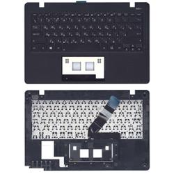 клавиатура для ноутбука asus x200 черная топ-панель
