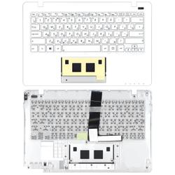 клавиатура для ноутбука asus x200 белая топ-панель