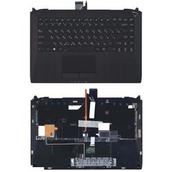 клавиатура для ноутбука asus g46 топ-панель черная с подсветкой