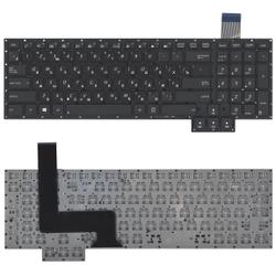 клавиатура для ноутбука asus g750 g750jx g750jw черная без рамки