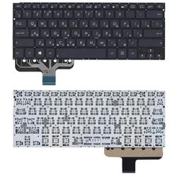 клавиатура для ноутбука asus zenbook ux301 черная без рамки с подсветкой