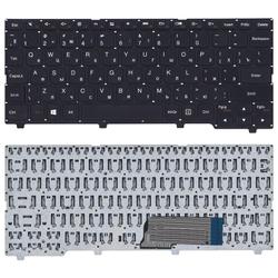 клавиатура для ноутбука lenovo ideapad 100s-11iby черная без рамки