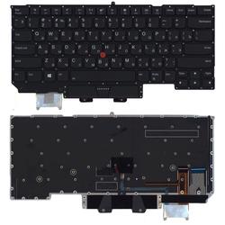клавиатура для ноутбука lenovo thinkpad x1 carbon gen 6 2018 черная с подсветкой
