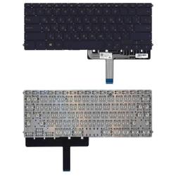 клавиатура для ноутбука asus zenbook 3 deluxe ux490ua черная с подсветкой