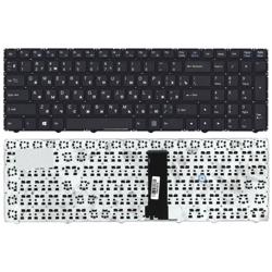 Клавиатура для ноутбука DNS Clevo WA50SFQ горизонтальный  Enter  черный