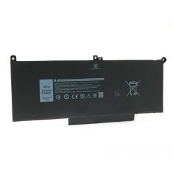 аккумуляторная батарея для ноутбука dell latitude 12 7000 (f3ygt-2s2p) 7.6v 6800mah oem черная