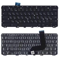 клавиатура для ноутбука lenovo chromebook n22 черная без рамки