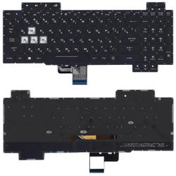 клавиатура для ноутбука asus rog gl704 черная с подсветкой