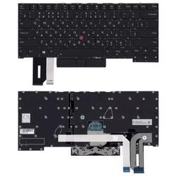 клавиатура для ноутбука lenovo thinkpad x1 extreme 2nd gen. черная с подсветкой