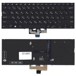 клавиатура для ноутбука asus zenbook 14 um433da черная