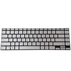 клавиатура для ноутбука asus zenbook 14 ux425 черная с подсветкой