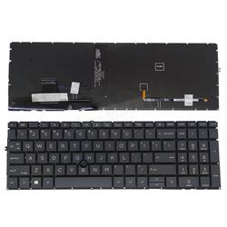 клавиатура для ноутбука  hp elitebook 850 855 g7 g8 черная с подсветкой и указателем