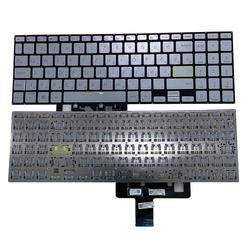 клавиатура для ноутбука asus vivobook x521 серебристая