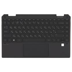 клавиатура для ноутбука hp spectre x360 13-aw tpn-q225 топкейс коричневый