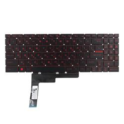 клавиатура для ноутбука msi katana gf66 gf76 ms-17l1 черная с подсветкой