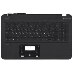 клавиатура для ноутбука hp pavilion 15-p топкейс черный