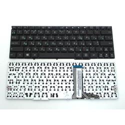 клавиатура для ноутбука asus t100, t100ta черная, без рамки