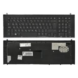клавиатура для ноутбука hp probook 4720, 4720s черная, с рамкой