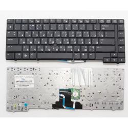 клавиатура для ноутбука hp elitebook 8530p, 8530w черная, с джойстиком