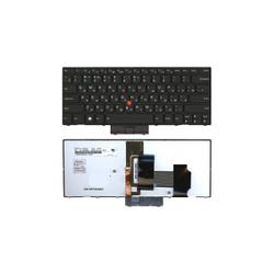 клавиатура для ноутбука lenovo thinkpad x1 черная, с подсветкой, с джойстиком