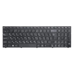 Клавиатура для ноутбука DEXP Aquilon O130 черная (вертикальный Enter)