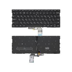 Клавиатура для ноутбука для ноутбука Xiaomi Mi Notebook Air 13.3" черная с подсветкой (2019-2022)